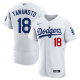 Men's Los Angeles Dodgers  #18 Yoshinobu Yamamoto Nike White Home Limited Player Jersey