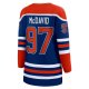 Women's Edmonton Oilers Connor McDavid Fanatics Royal Home Premier Breakaway Player Jersey