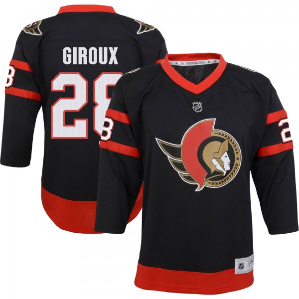 Youth Ottawa Senators Claude Giroux Black Replica Player Jersey