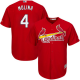 St. Louis Cardinals #4 Yadier Molina Red Cool Base Stitched Youth MLB Jersey