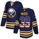 Adidas Buffalo Sabres #39 Dominik Hasek Navy Blue Home USA Flag Stitched NHL Jersey