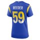 Women's Los Angeles Rams Troy Reeder Nike  Royal Team Game Jersey