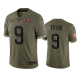 Tampa Bay Buccaneers Joe Tryon Olive 2022 Salute To Service Limited Jersey #9