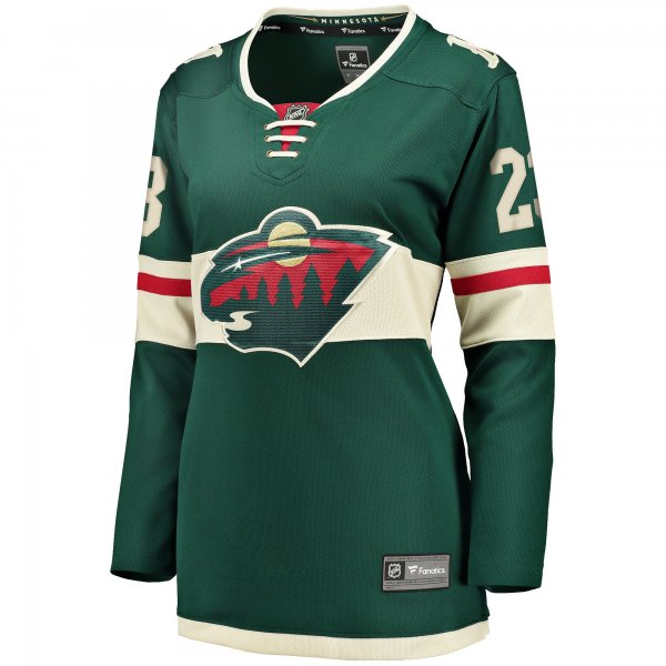 Women's Minnesota Wild Marco Rossi Fanatics Green Home Breakaway Player Jersey