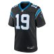 Men's Carolina Panthers Adam Thielen Nike Black Game Player Jersey