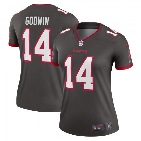 Women's Tampa Bay Buccaneers Chris Godwin Nike Pewter Alternate Legend Jersey