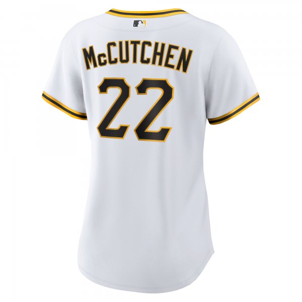 Women's Pittsburgh Pirates Andrew McCutchen Nike White Home Replica Player Jersey