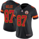 Nike Kansas City Chiefs #87 Travis Kelce Black Women's Stitched NFL Limited Rush Jersey