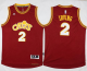 Men's Cleveland Cavaliers #2 Kyrie Irving Red CAVS Stitched NBA Jersey