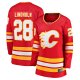 Women's Calgary Flames Elias Lindholm Fanatics Red Home Team Breakaway Player Jersey