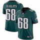 Men's Nike Philadelphia Eagles #68 Jordan Mailata Green Vapor Untouchable Limited Jersey