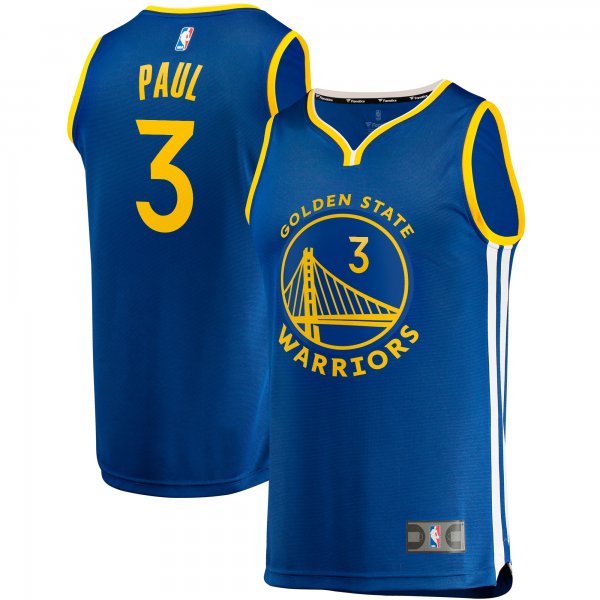 Youth Golden State Warriors Chris Paul Fanatics Royal Fast Break Player Jersey - Icon Edition