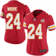 Women's Nike NFL Kansas City Chiefs Skyy Moore #24 Red Stitched Limited Jersey