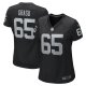 Women's Las Vegas Raiders Hroniss Grasu Nike Black Game Player Jersey