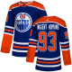 Adidas Edmonton Oilers #93 Ryan Nugent-Hopkins Royal Alternate Stitched NHL Jersey