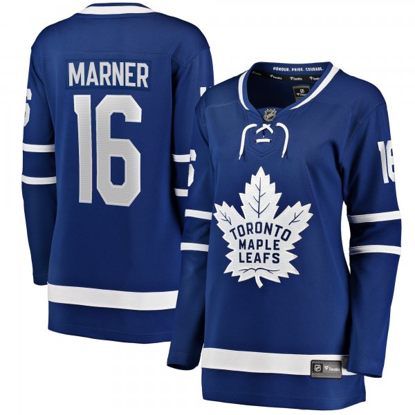 Women's Toronto Maple Leafs Mitchell Marner Fanatics Blue Home Premier Breakaway Player Jersey