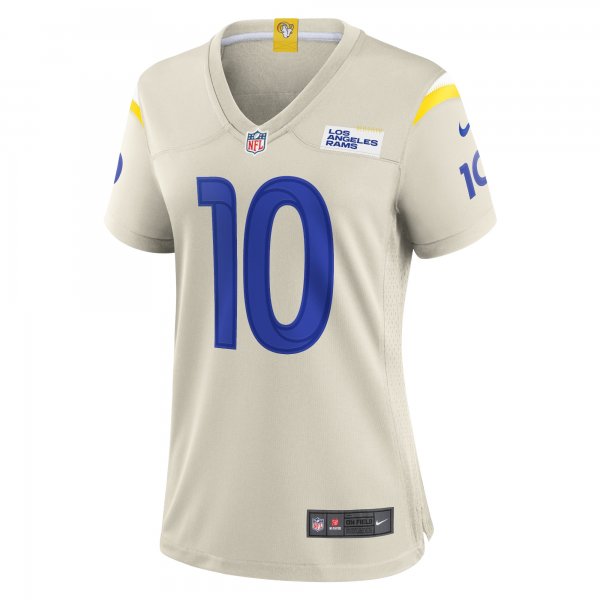 Women's Los Angeles Rams Cooper Kupp Nike Bone Player Game Jersey