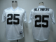 Men's Mitchell And Ness Las Vegas Raiders #25 Fred Biletnikoff White Stitched Throwback NFL Jersey