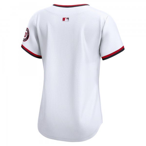 Women's Washington Nationals Nike White Home Limited Jersey