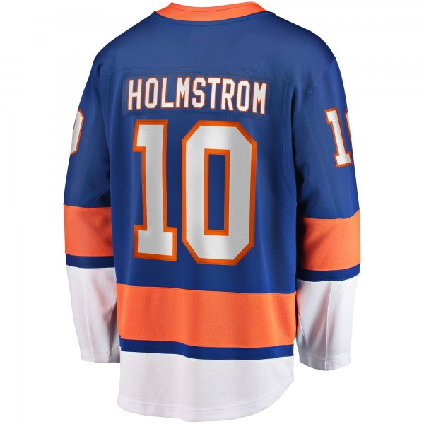 Men's New York Islanders Simon Holmstrom Fanatics Blue Home Premier Breakaway Player Jersey