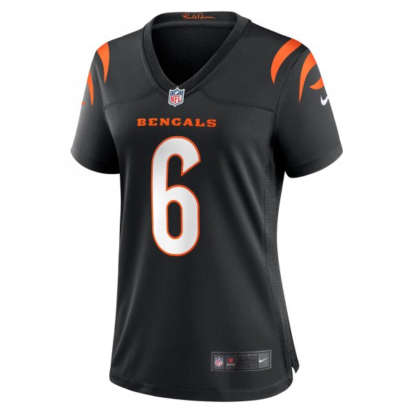 Women's Cincinnati Bengals Jake Browning Nike Black Game Jersey