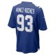 Men's New York Giants Rakeem Nunez-Roches Nike Royal Game Player Jersey