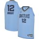 Youth Memphis Grizzlies Ja Morant Jordan Brand Light Blue Swingman Jersey - Statement Edition