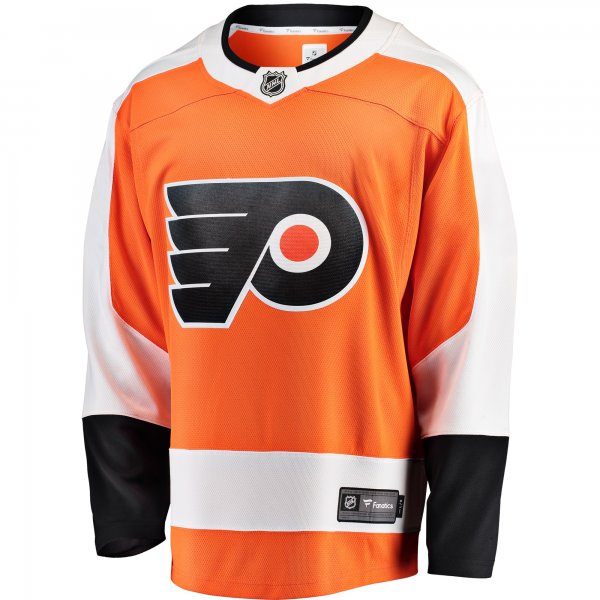 Men's Philadelphia Flyers Fanatics Orange Breakaway Home Jersey