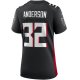 Women's Atlanta Falcons Jamal Anderson Nike Black Game Retired Player Jersey