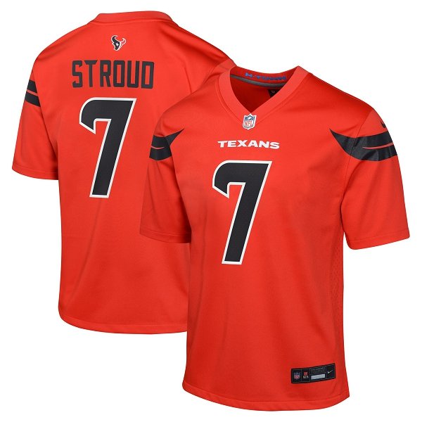 Youth Houston Texans #7 C.J. StroudNike Red Alternate Limited Jersey