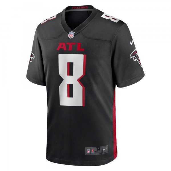 Men's Atlanta Falcons Kyle Pitts Nike Black Game Jersey