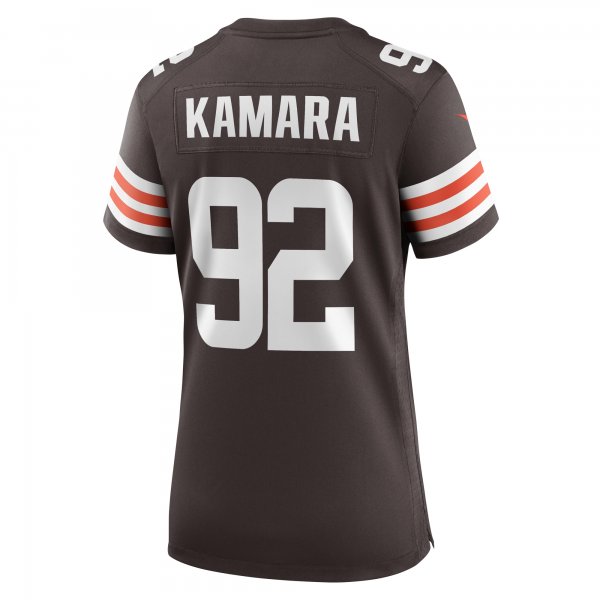 Women's Cleveland Browns Sam Kamara Nike  Brown Team Game Jersey