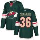 Minnesota Wild #36 Mats Zuccarello Green Home Stitched NHL Jersey