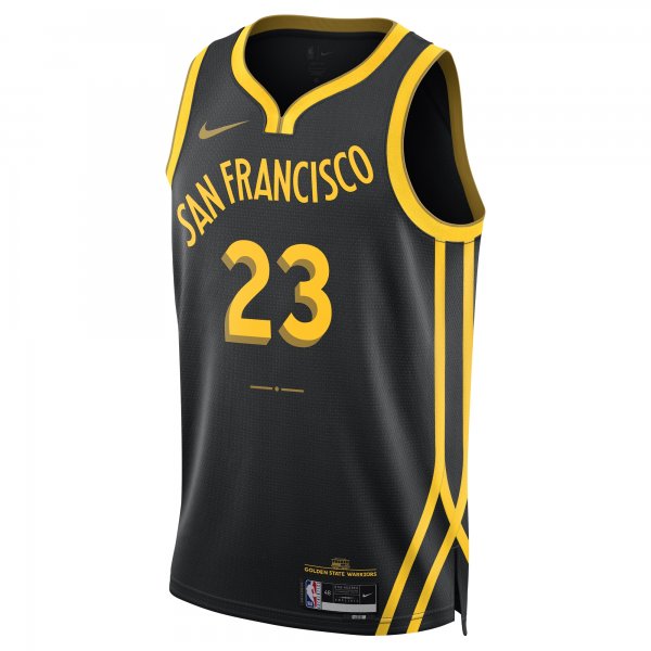 Unisex Golden State Warriors Draymond Green Nike Black 2023/24 Swingman Jersey - City Edition