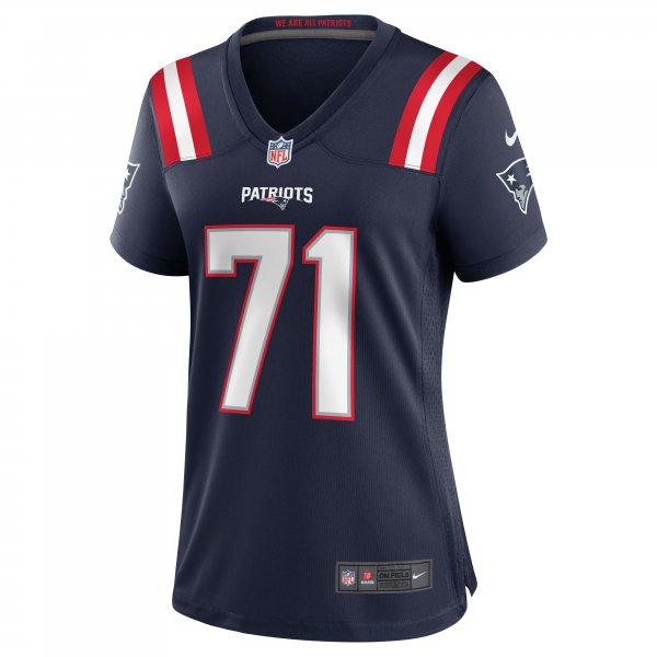 Women's New England Patriots Mike Onwenu Nike Navy Team Game Jersey