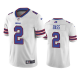 Men's Buffalo Bills #2 Tyler Bass White Vapor Untouchable Limited Jersey