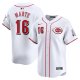 Men's Cincinnati Reds Noelvi Marte Nike White Home Limited Player Jersey