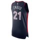 Men's Philadelphia 76ers Joel Embiid Nike Navy  Jersey - City Edition