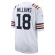 Men's Chicago Bears Caleb Williams Nike White 2024 NFL Draft 2nd Alternate Game Player Jersey