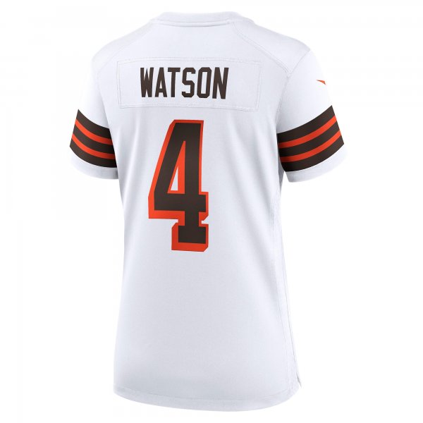 Women's Cleveland Browns Deshaun Watson Nike White Player Jersey