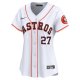 Women's Houston Astros Jose Altuve Nike White Home Limited Player Jersey