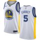 Men's Nike Golden State Warriors #5 Kevon Looney White Swingman Association Edition NBA Jersey