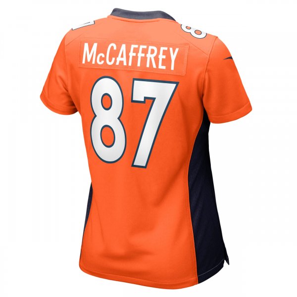 Women's Denver Broncos Ed McCaffrey Nike Orange Game Retired Player Jersey