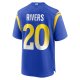 Men's Los Angeles Rams Ronnie Rivers Nike  Royal Team Game Jersey