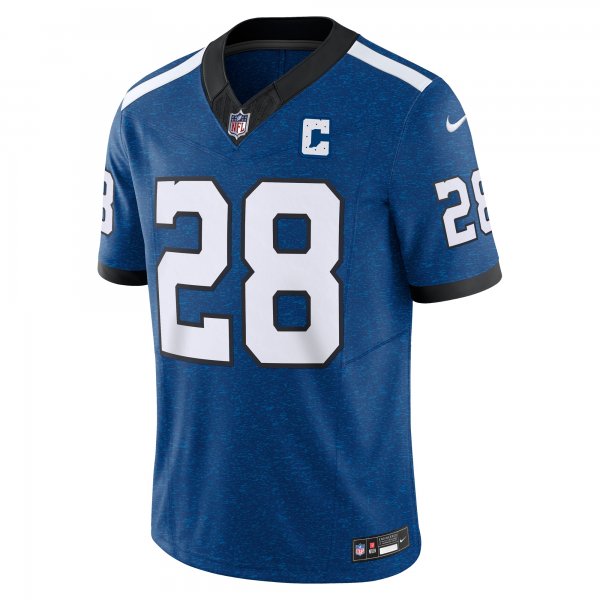 Men's Indianapolis Colts Jonathan Taylor Nike Blue Vapor F.U.S.E. Limited Jersey