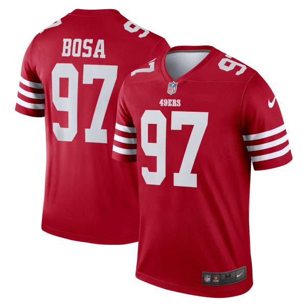 Men's San Francisco 49ers Nick Bosa Nike Scarlet Legend Jersey