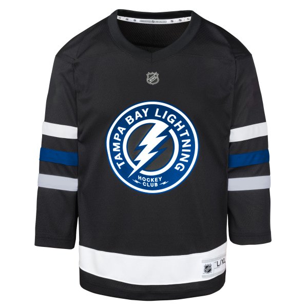 Youth Tampa Bay Lightning Nikita Kucherov Black Alternate Replica Player Jersey