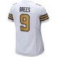 Women's New Orleans Saints Drew Brees Nike White Alternate Game Jersey