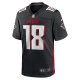 Men's Atlanta Falcons Kirk Cousins Nike Black Game Player Jersey