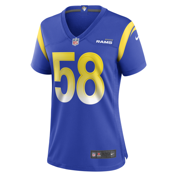 Women's Los Angeles Rams DeAndre Square Nike Royal  Game Jersey